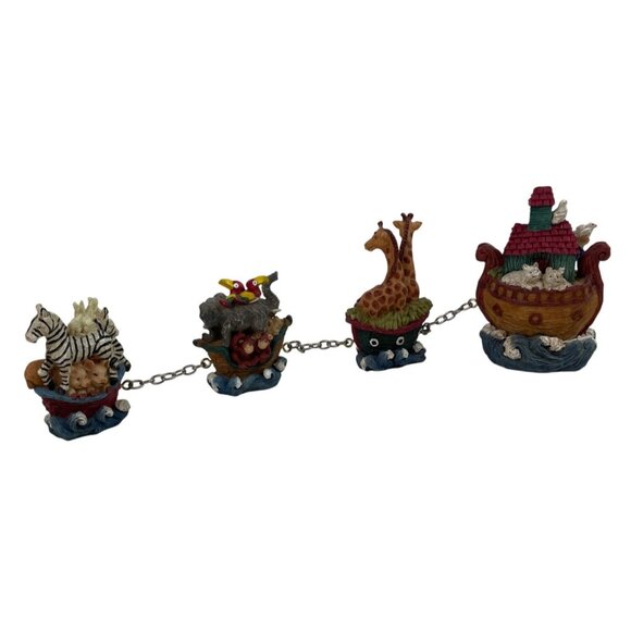 San Francisco Music Box Co Noah's Ark Train Figurine Few of my Favorite Things - Picture 8 of 16